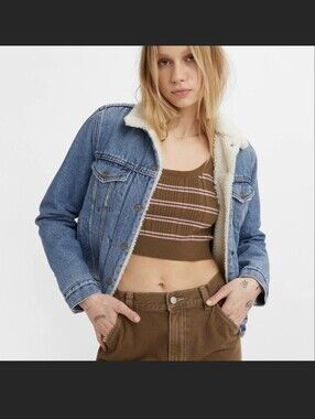 Levi's Original Trucker Jacket Sherpa Lined M